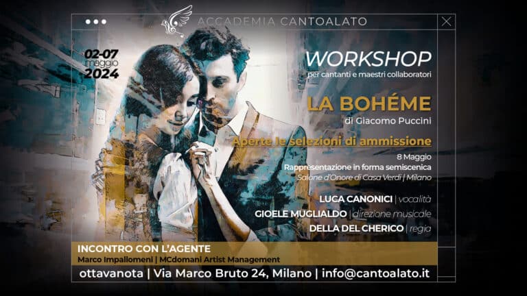 La Bohéme di G. Puccini | Workshop